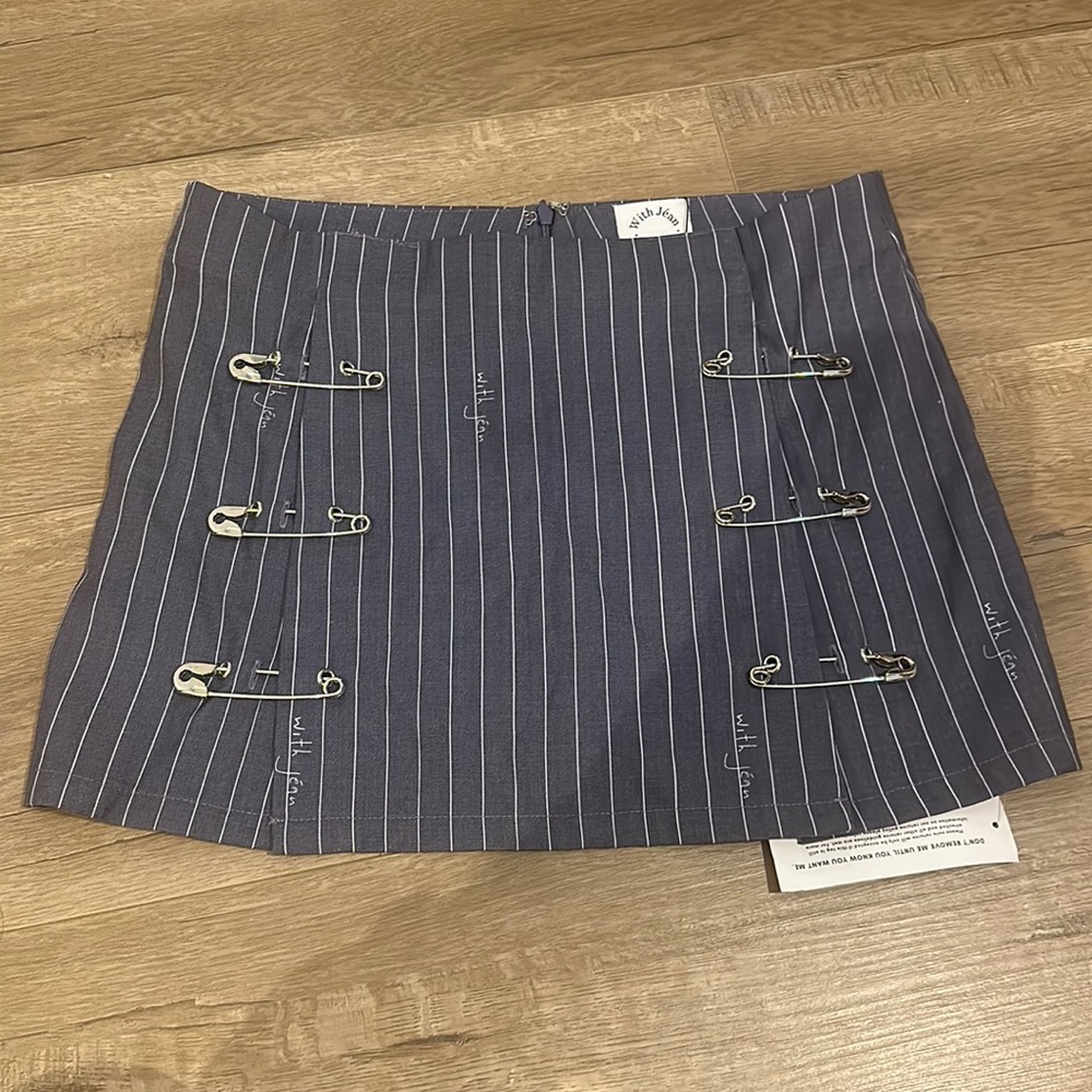 With Jean Skirt